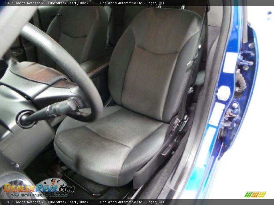 2012 Dodge Avenger SE Blue Streak Pearl / Black Photo #5