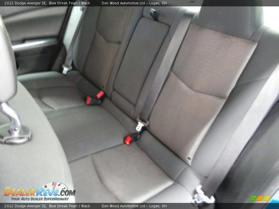 2012 Dodge Avenger SE Blue Streak Pearl / Black Photo #6