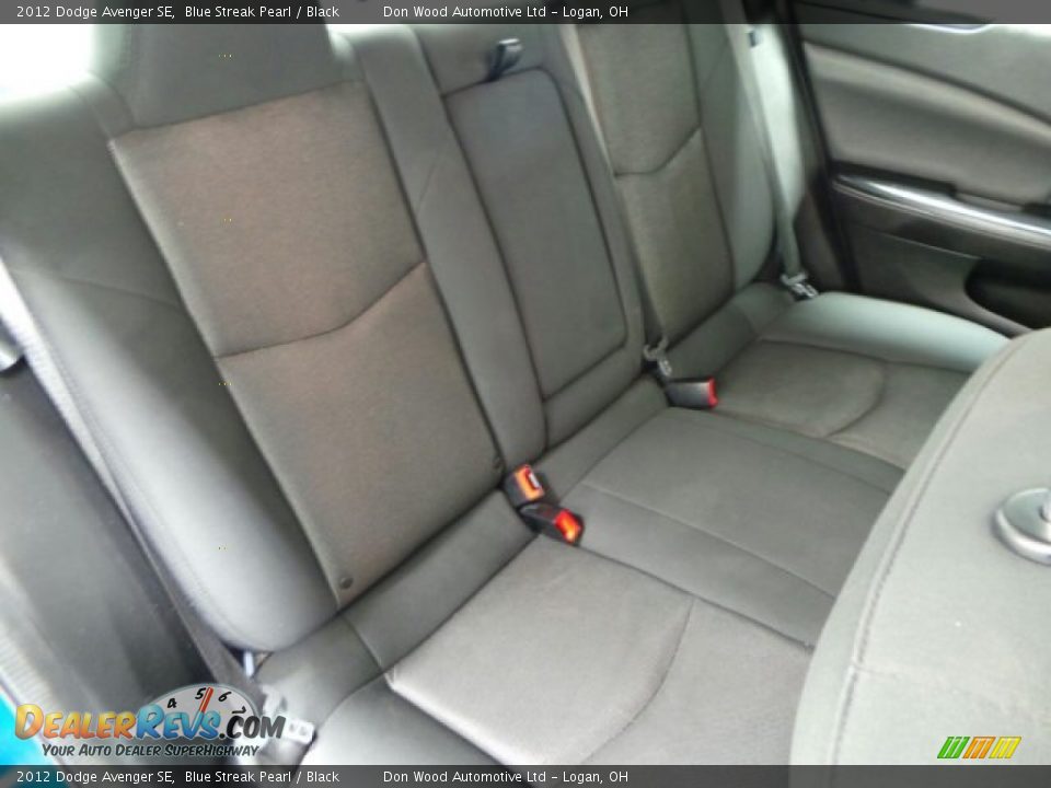2012 Dodge Avenger SE Blue Streak Pearl / Black Photo #7