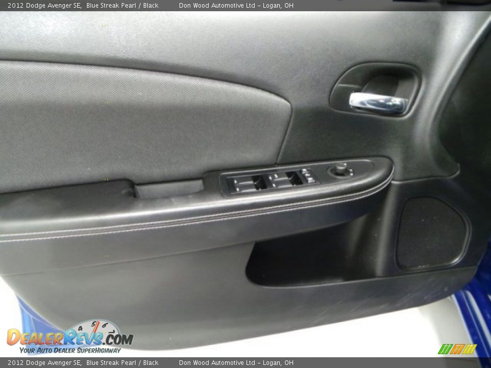 2012 Dodge Avenger SE Blue Streak Pearl / Black Photo #9