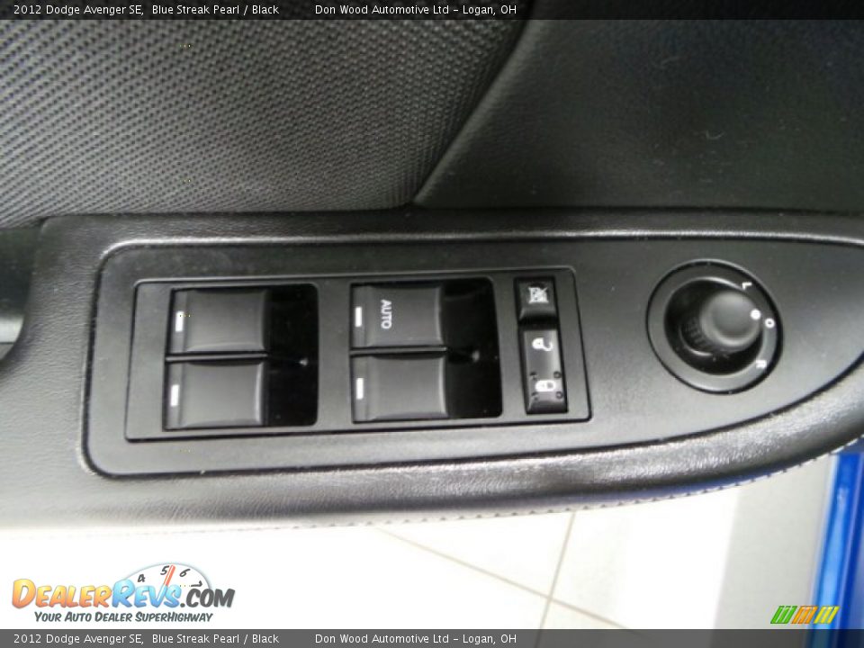 2012 Dodge Avenger SE Blue Streak Pearl / Black Photo #10