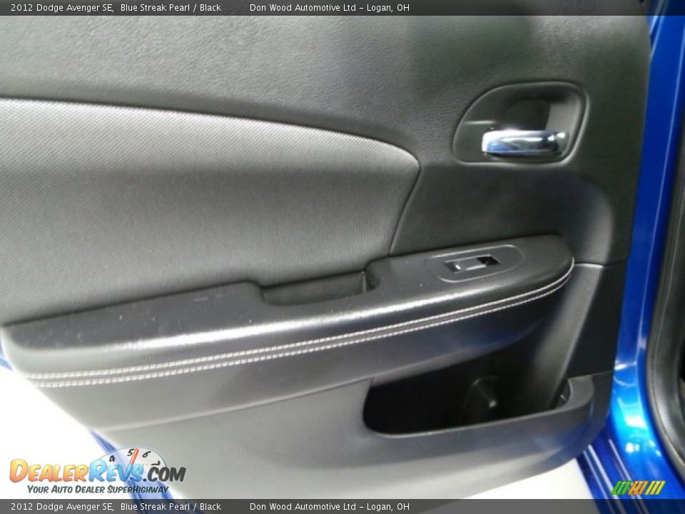 2012 Dodge Avenger SE Blue Streak Pearl / Black Photo #11