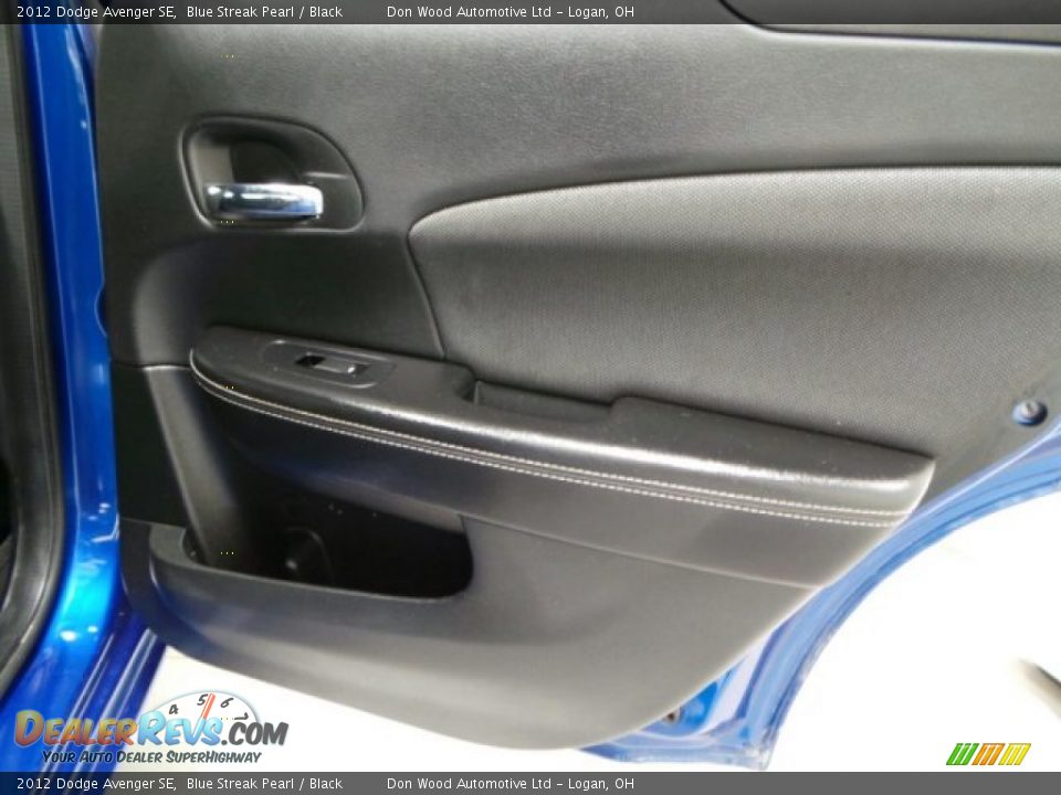2012 Dodge Avenger SE Blue Streak Pearl / Black Photo #12