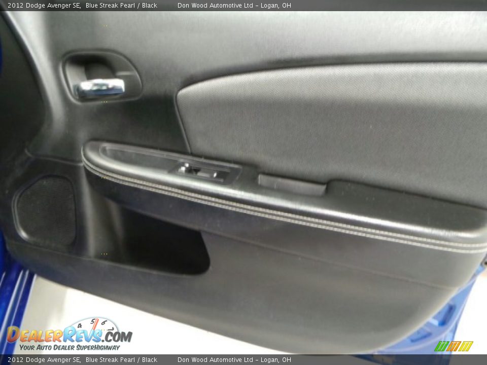 2012 Dodge Avenger SE Blue Streak Pearl / Black Photo #13