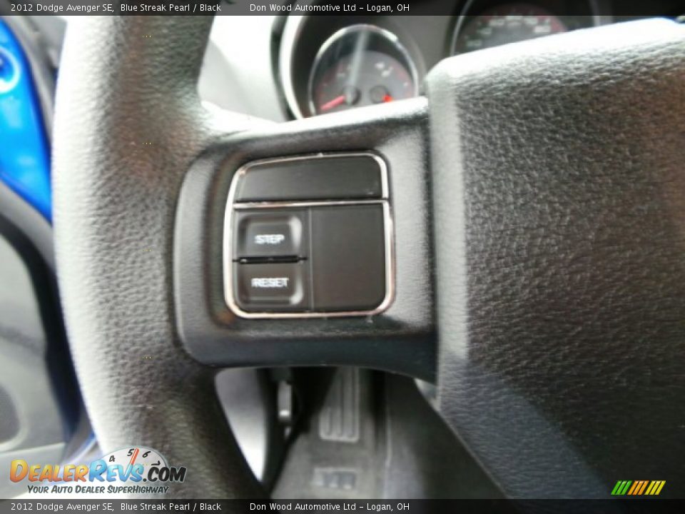 2012 Dodge Avenger SE Blue Streak Pearl / Black Photo #15