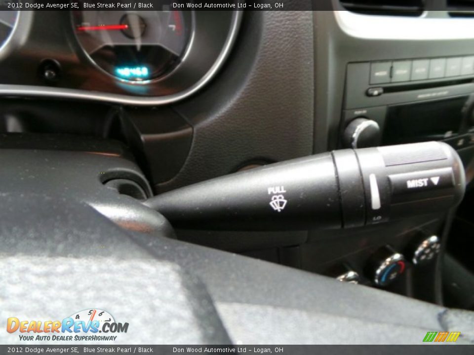 2012 Dodge Avenger SE Blue Streak Pearl / Black Photo #18