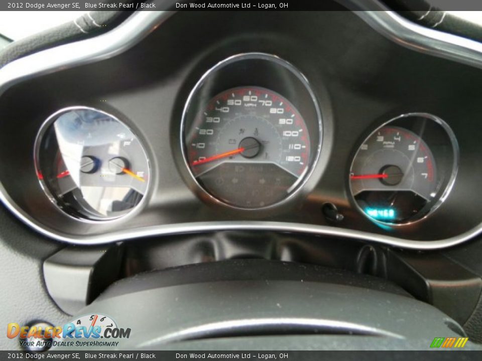 2012 Dodge Avenger SE Blue Streak Pearl / Black Photo #19