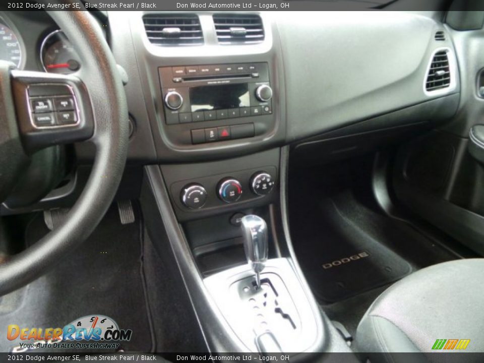 2012 Dodge Avenger SE Blue Streak Pearl / Black Photo #22