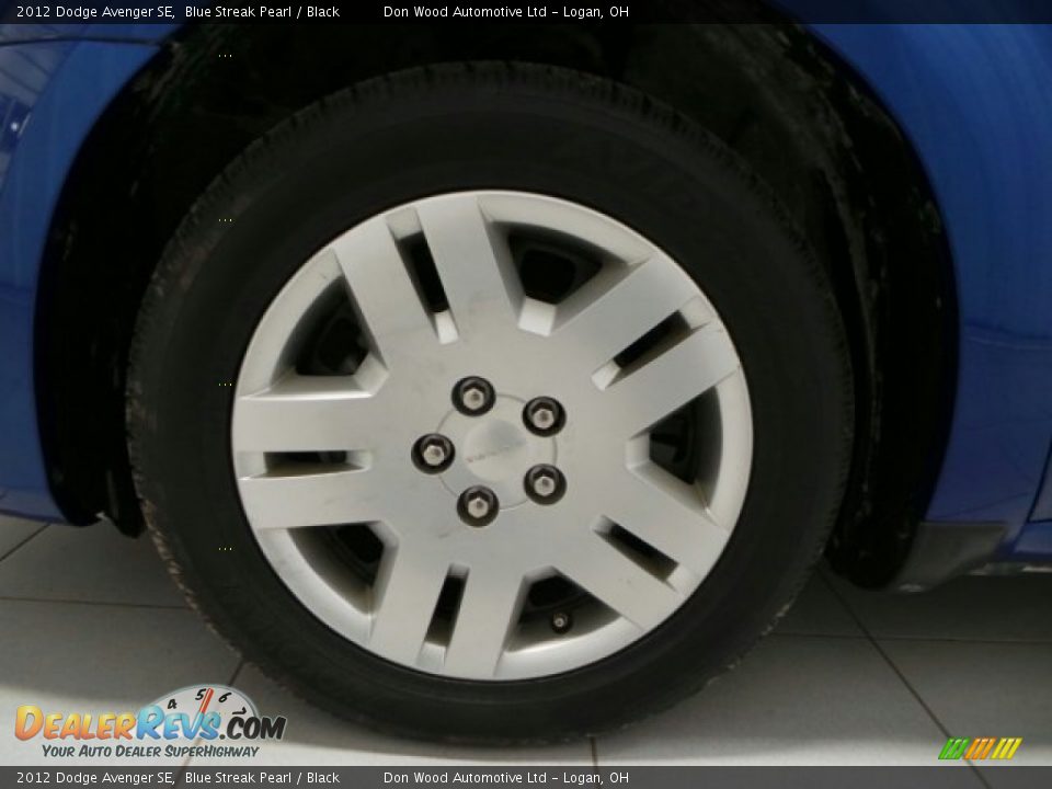 2012 Dodge Avenger SE Blue Streak Pearl / Black Photo #23