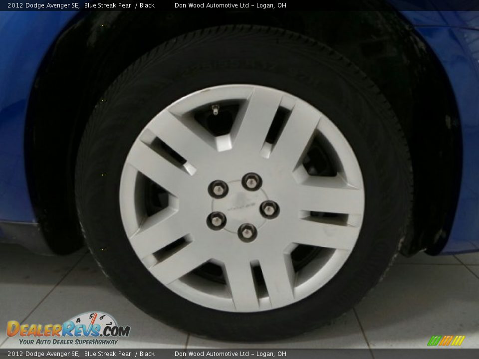 2012 Dodge Avenger SE Blue Streak Pearl / Black Photo #24