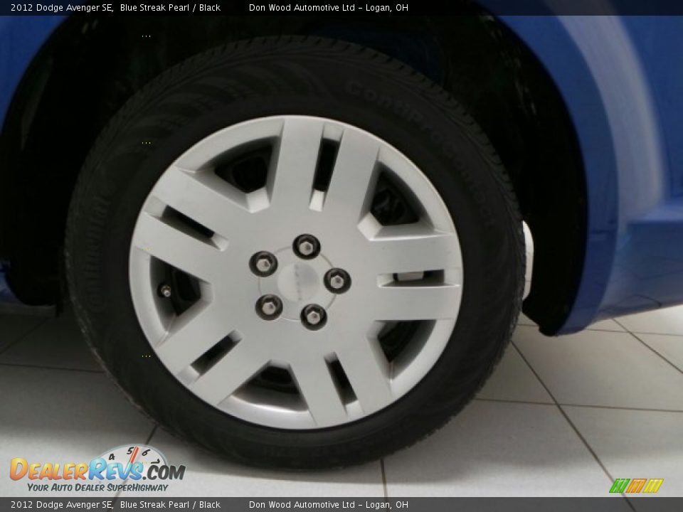 2012 Dodge Avenger SE Blue Streak Pearl / Black Photo #25