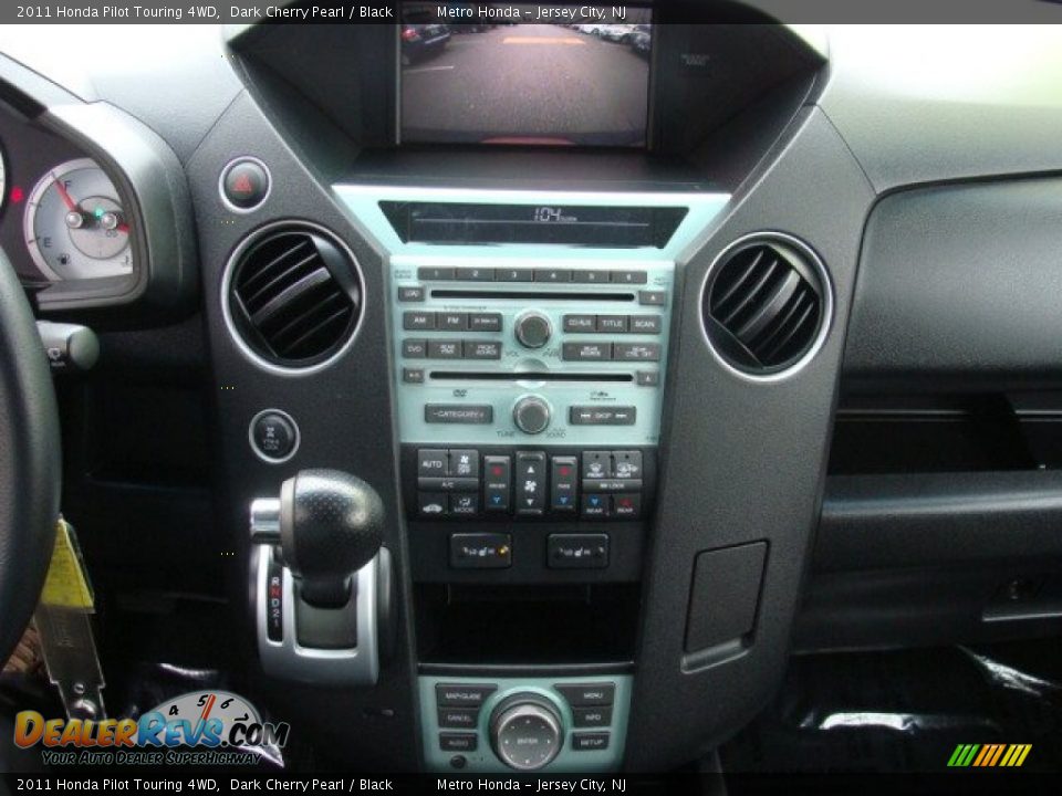 2011 Honda Pilot Touring 4WD Dark Cherry Pearl / Black Photo #12
