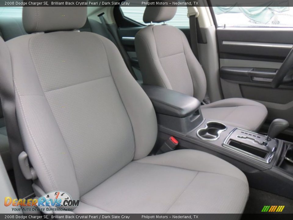 2008 Dodge Charger SE Brilliant Black Crystal Pearl / Dark Slate Gray Photo #23