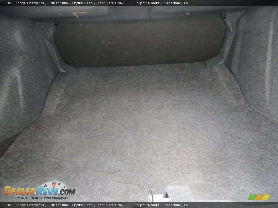 2008 Dodge Charger SE Brilliant Black Crystal Pearl / Dark Slate Gray Photo #27