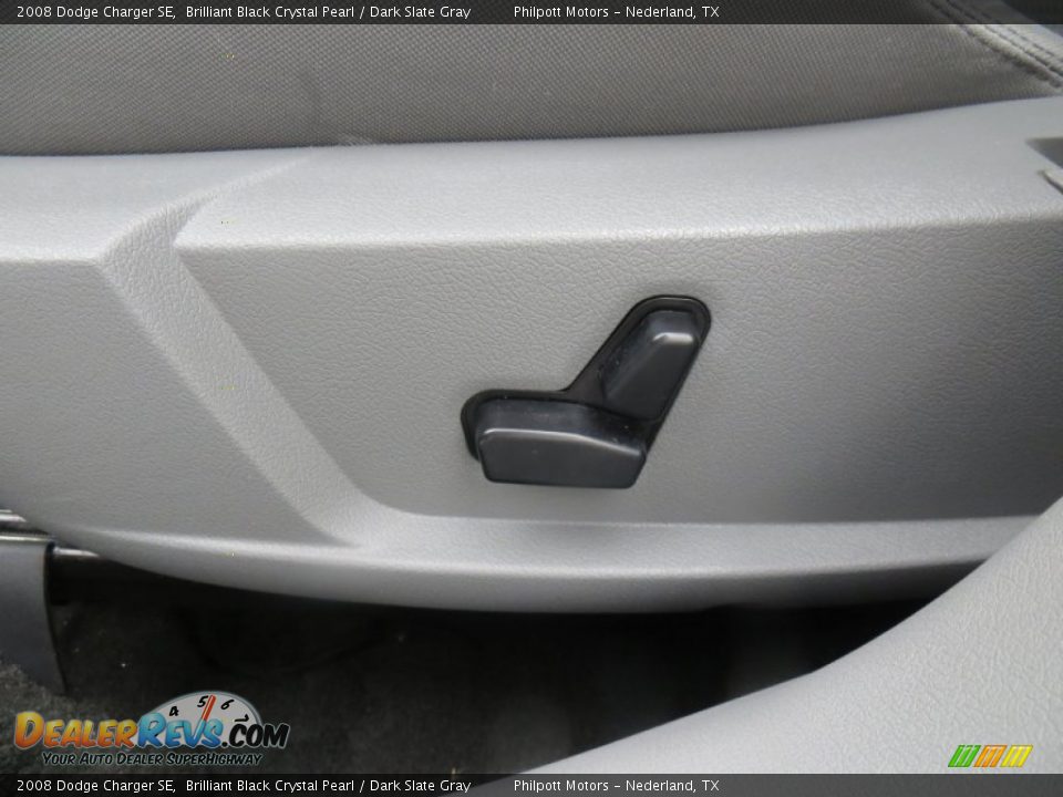 2008 Dodge Charger SE Brilliant Black Crystal Pearl / Dark Slate Gray Photo #35