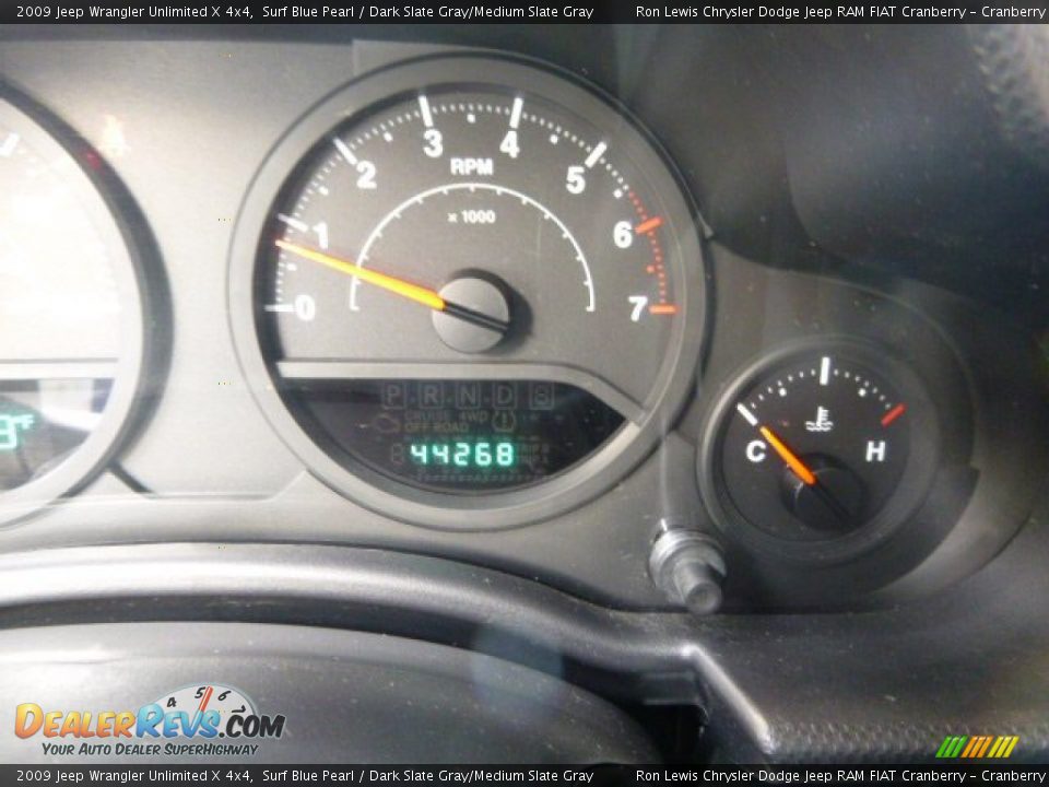 2009 Jeep Wrangler Unlimited X 4x4 Surf Blue Pearl / Dark Slate Gray/Medium Slate Gray Photo #19