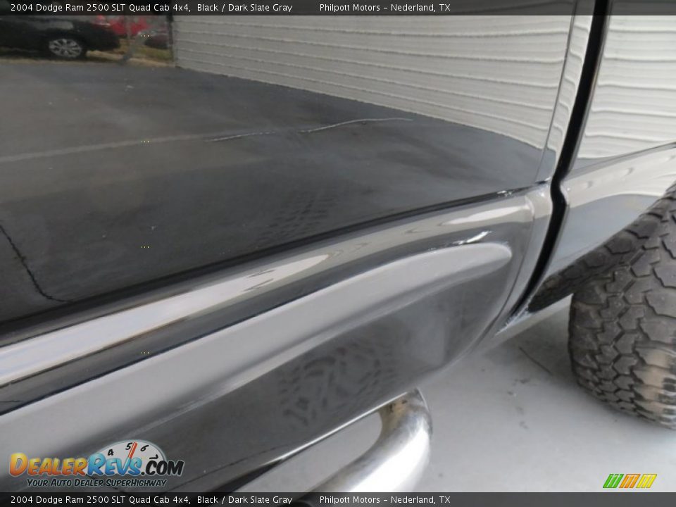2004 Dodge Ram 2500 SLT Quad Cab 4x4 Black / Dark Slate Gray Photo #22
