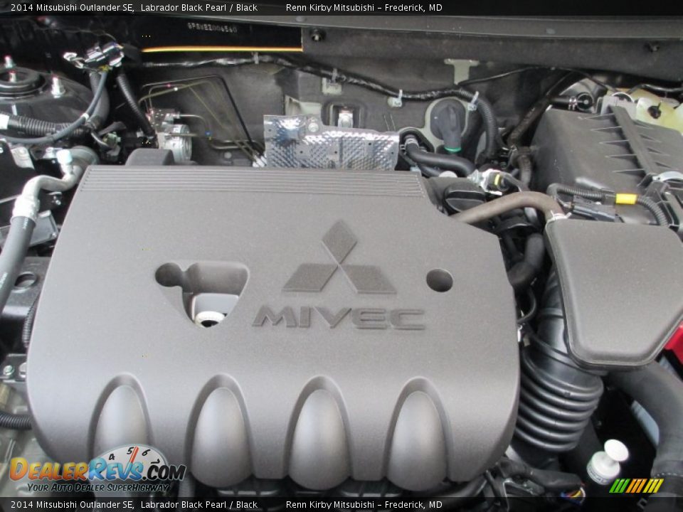 2014 Mitsubishi Outlander SE 2.4 Liter SOHC 16-Valve MIVEC 4 Cylinder Engine Photo #36
