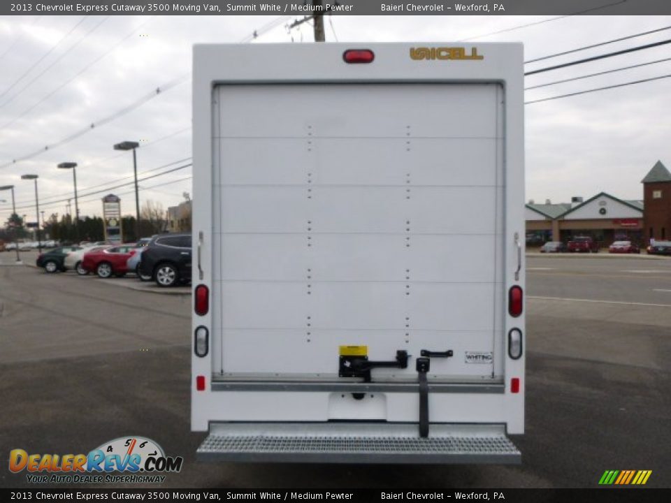 2013 Chevrolet Express Cutaway 3500 Moving Van Summit White / Medium Pewter Photo #7