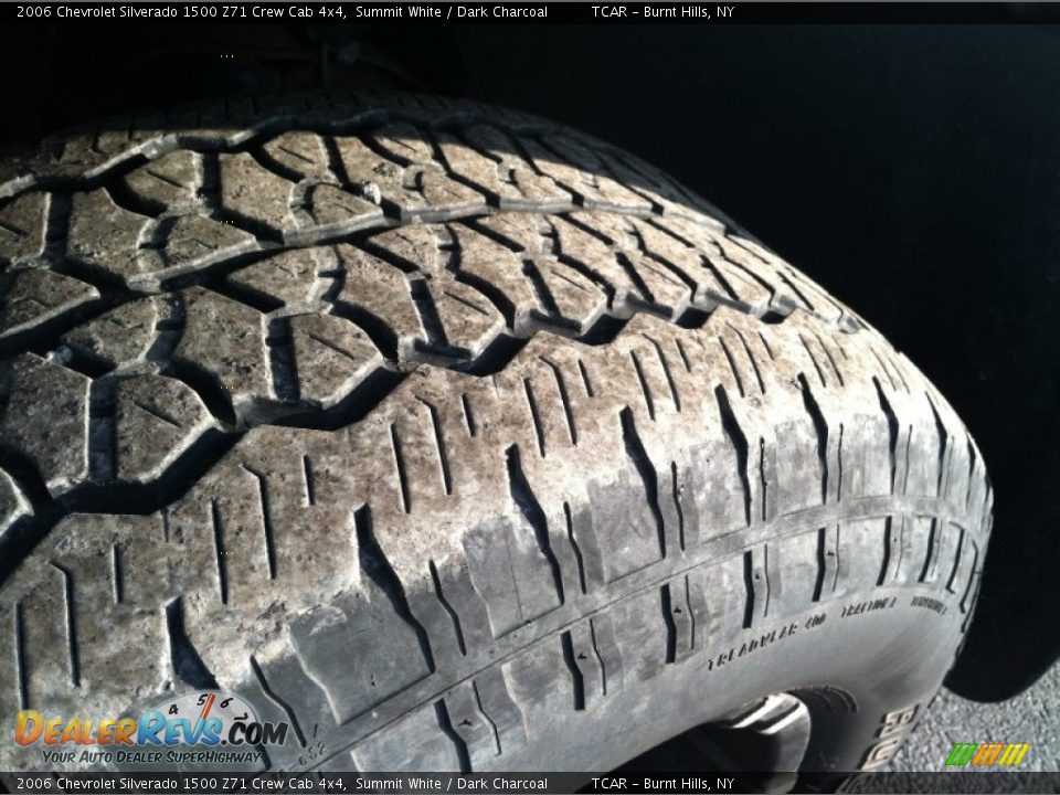 2006 Chevrolet Silverado 1500 Z71 Crew Cab 4x4 Summit White / Dark Charcoal Photo #2