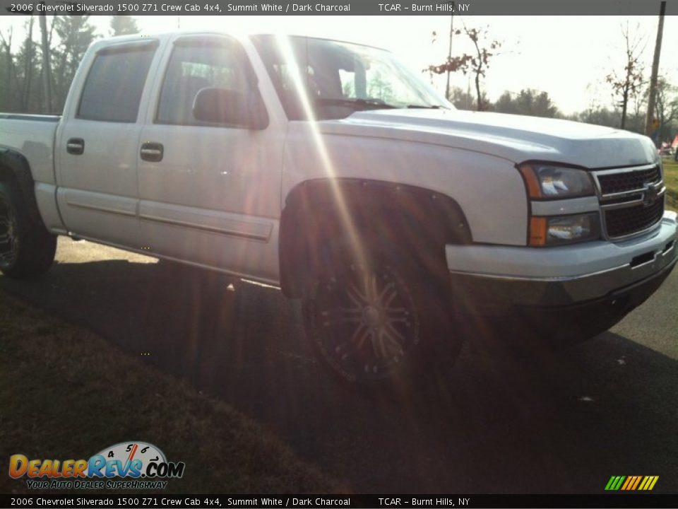 2006 Chevrolet Silverado 1500 Z71 Crew Cab 4x4 Summit White / Dark Charcoal Photo #4