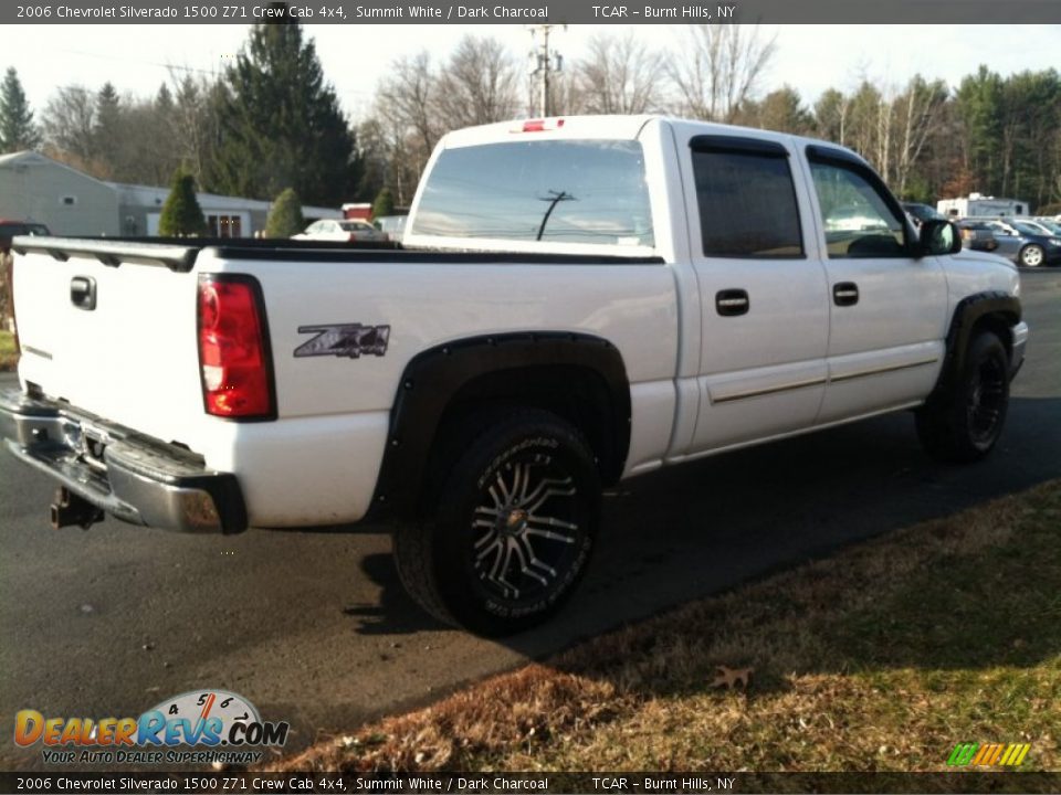 2006 Chevrolet Silverado 1500 Z71 Crew Cab 4x4 Summit White / Dark Charcoal Photo #5