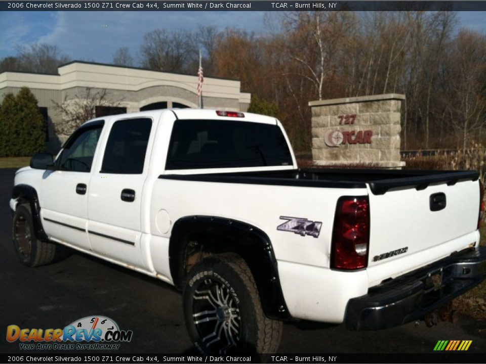 2006 Chevrolet Silverado 1500 Z71 Crew Cab 4x4 Summit White / Dark Charcoal Photo #7