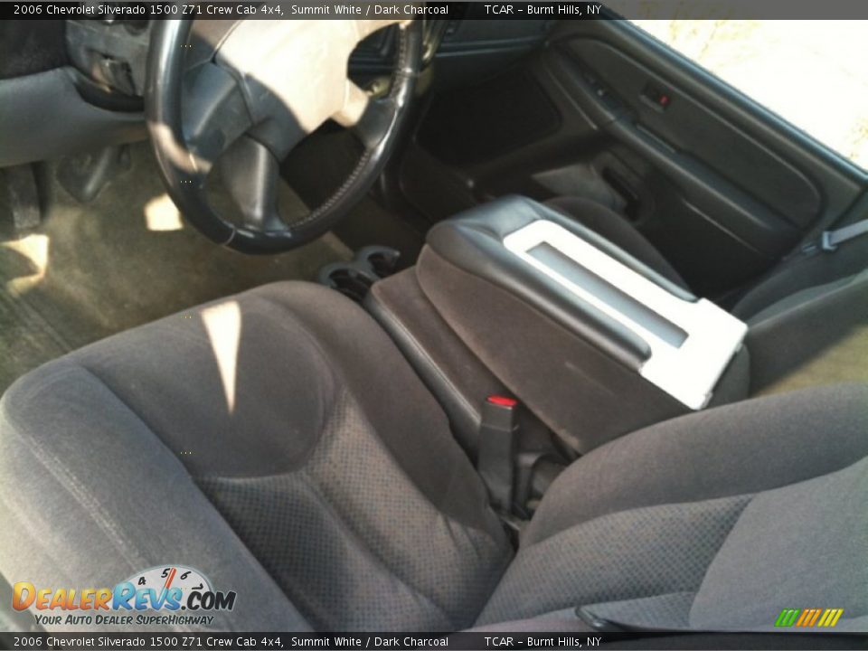 2006 Chevrolet Silverado 1500 Z71 Crew Cab 4x4 Summit White / Dark Charcoal Photo #10