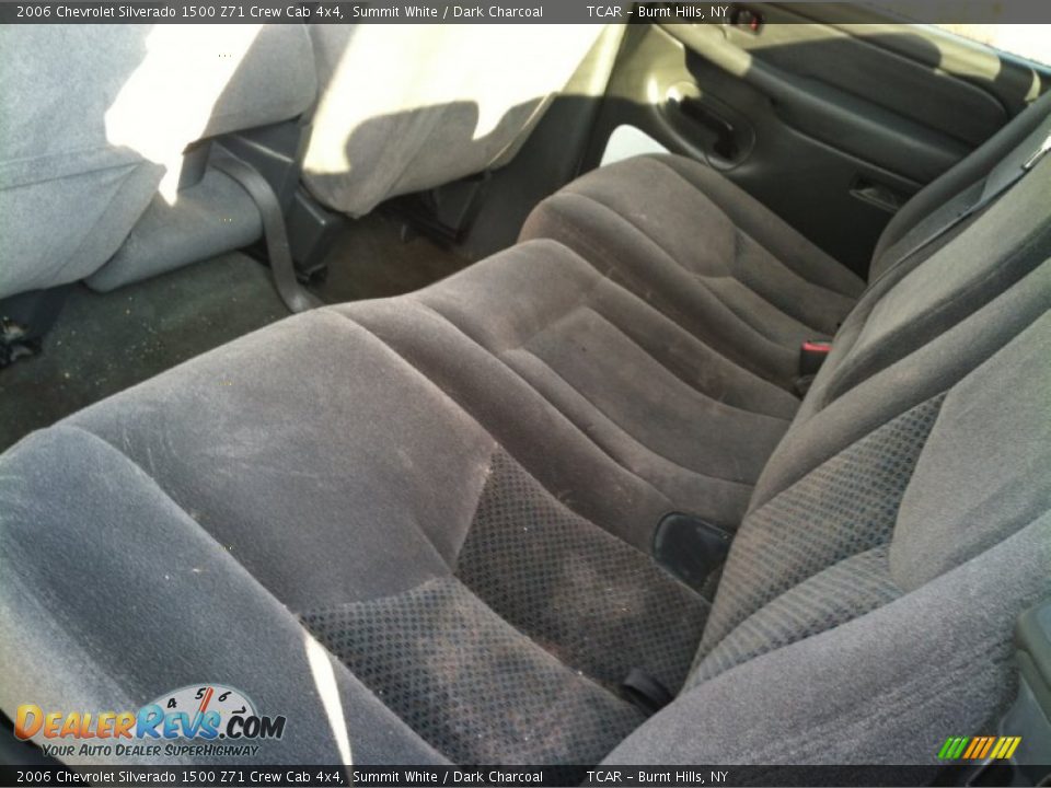 2006 Chevrolet Silverado 1500 Z71 Crew Cab 4x4 Summit White / Dark Charcoal Photo #11