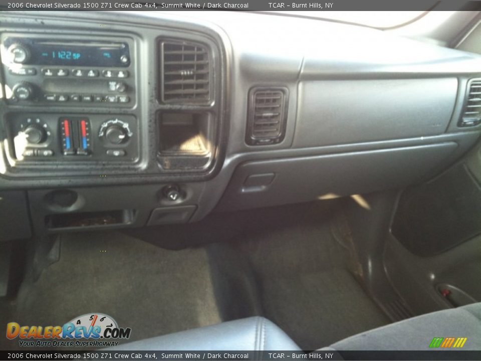 2006 Chevrolet Silverado 1500 Z71 Crew Cab 4x4 Summit White / Dark Charcoal Photo #12