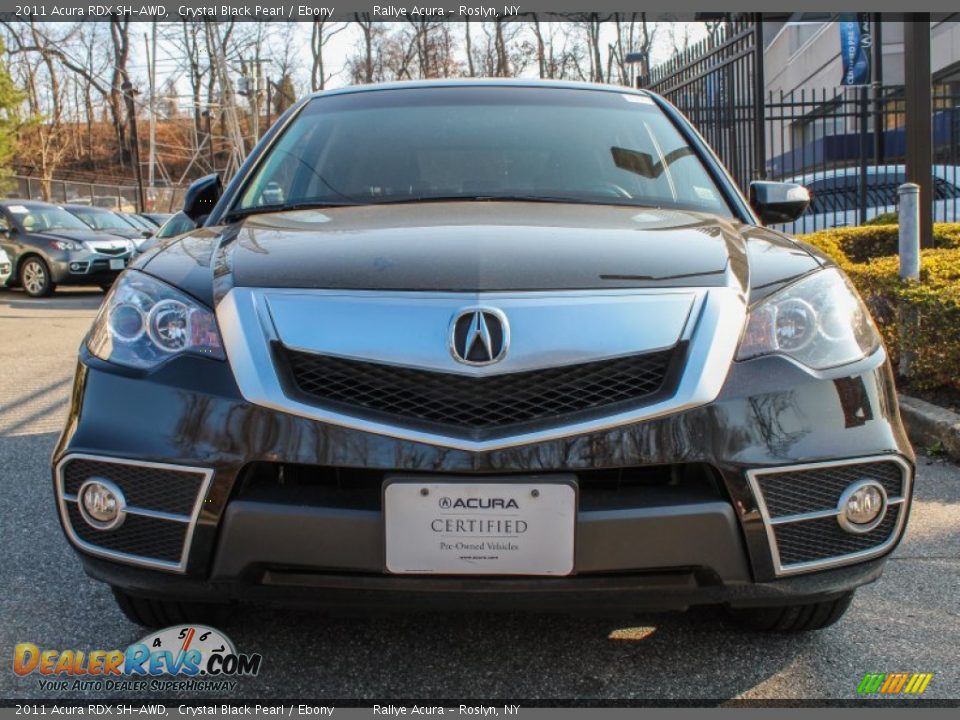 2011 Acura RDX SH-AWD Crystal Black Pearl / Ebony Photo #2