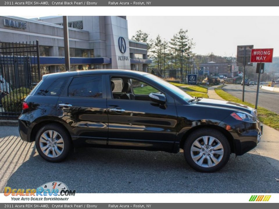 2011 Acura RDX SH-AWD Crystal Black Pearl / Ebony Photo #3