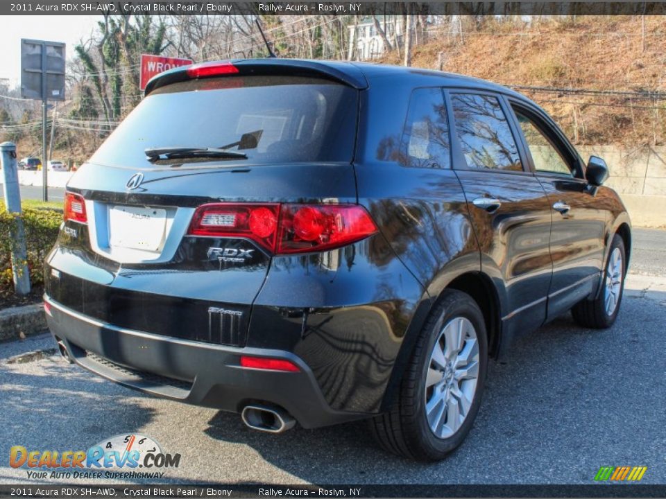 2011 Acura RDX SH-AWD Crystal Black Pearl / Ebony Photo #4