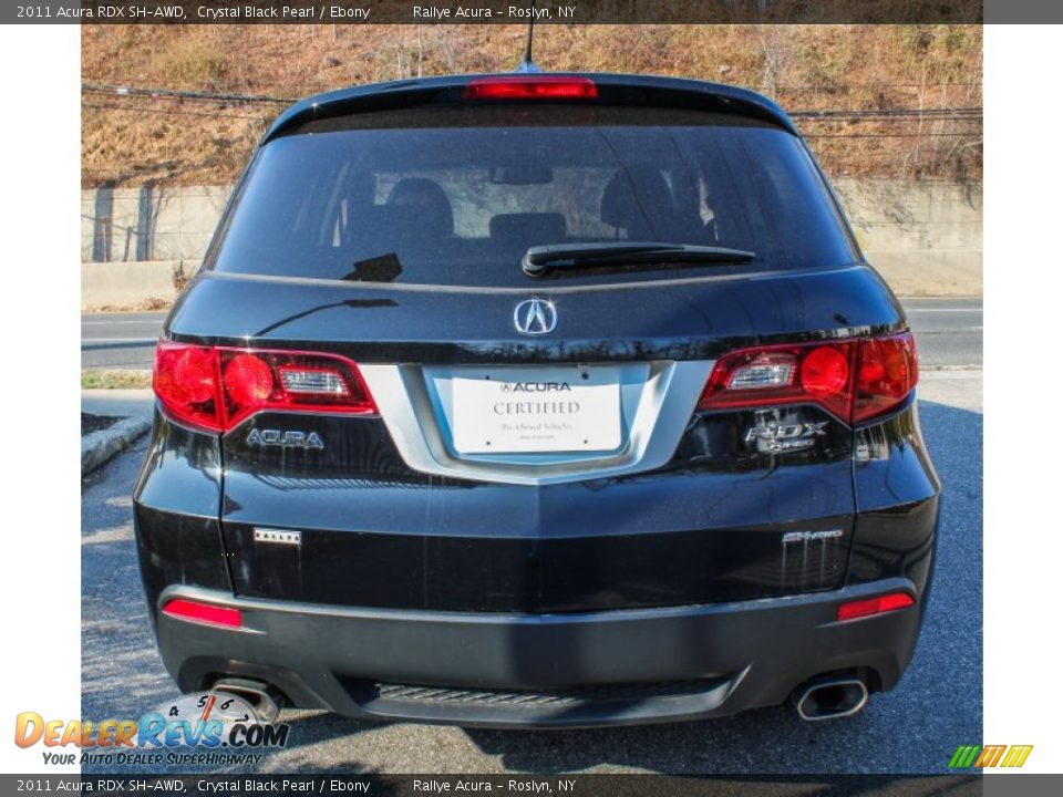 2011 Acura RDX SH-AWD Crystal Black Pearl / Ebony Photo #5