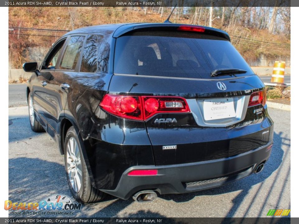 2011 Acura RDX SH-AWD Crystal Black Pearl / Ebony Photo #6
