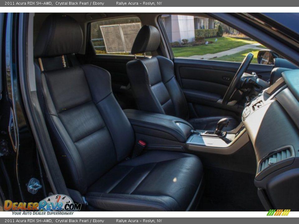 2011 Acura RDX SH-AWD Crystal Black Pearl / Ebony Photo #9