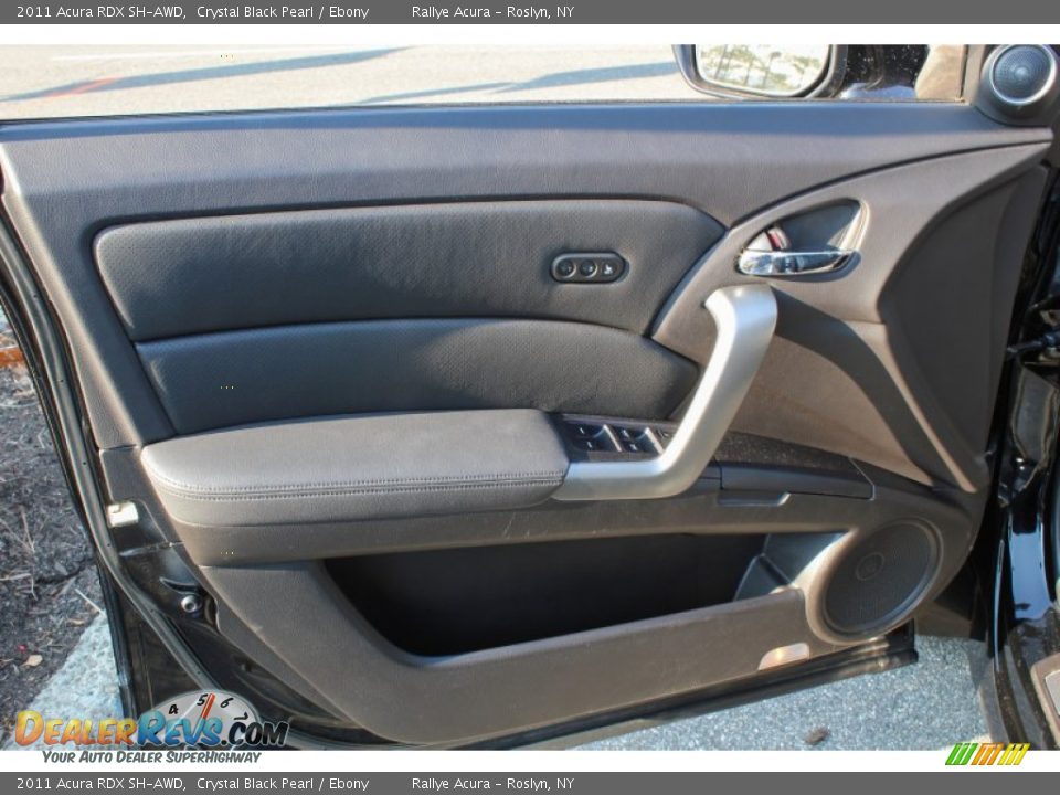 2011 Acura RDX SH-AWD Crystal Black Pearl / Ebony Photo #10