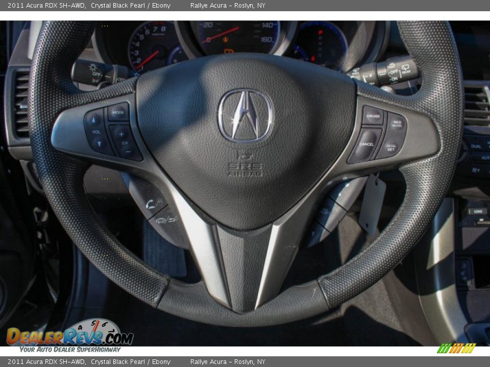 2011 Acura RDX SH-AWD Crystal Black Pearl / Ebony Photo #14