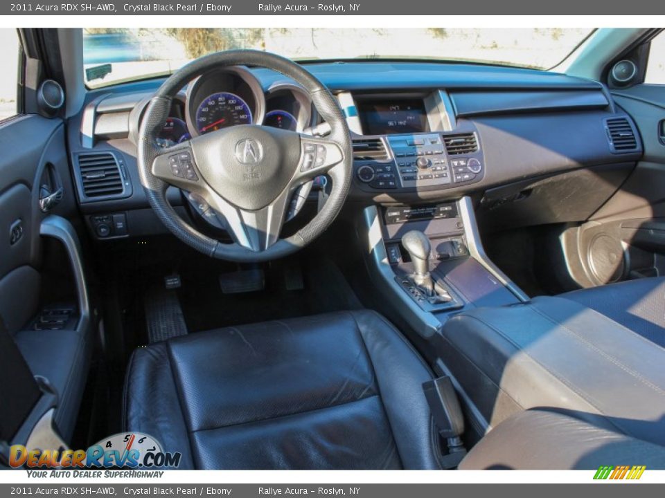 2011 Acura RDX SH-AWD Crystal Black Pearl / Ebony Photo #15