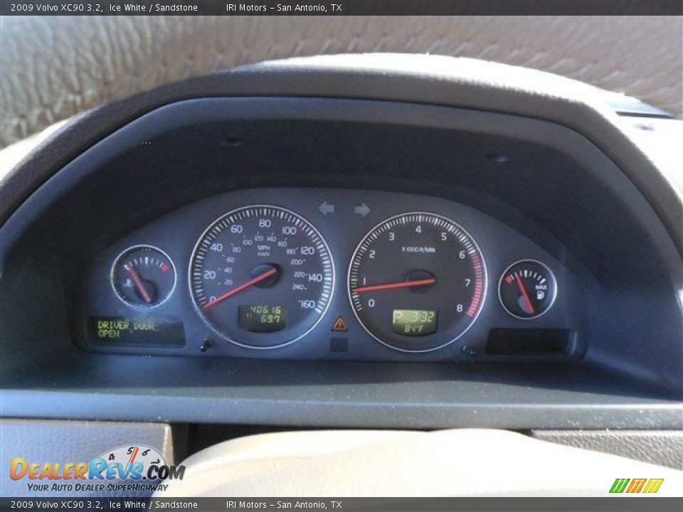 2009 Volvo XC90 3.2 Ice White / Sandstone Photo #23