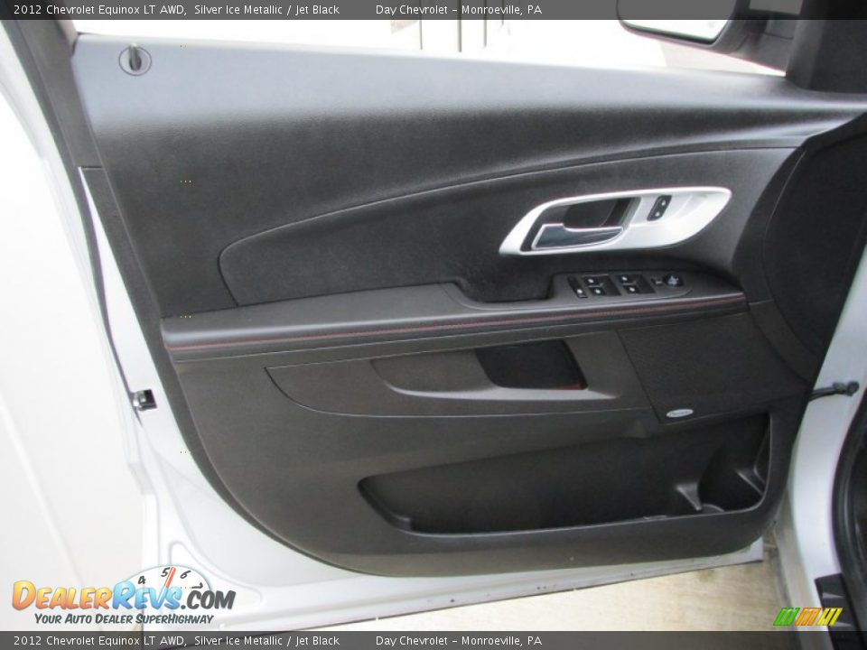 2012 Chevrolet Equinox LT AWD Silver Ice Metallic / Jet Black Photo #11
