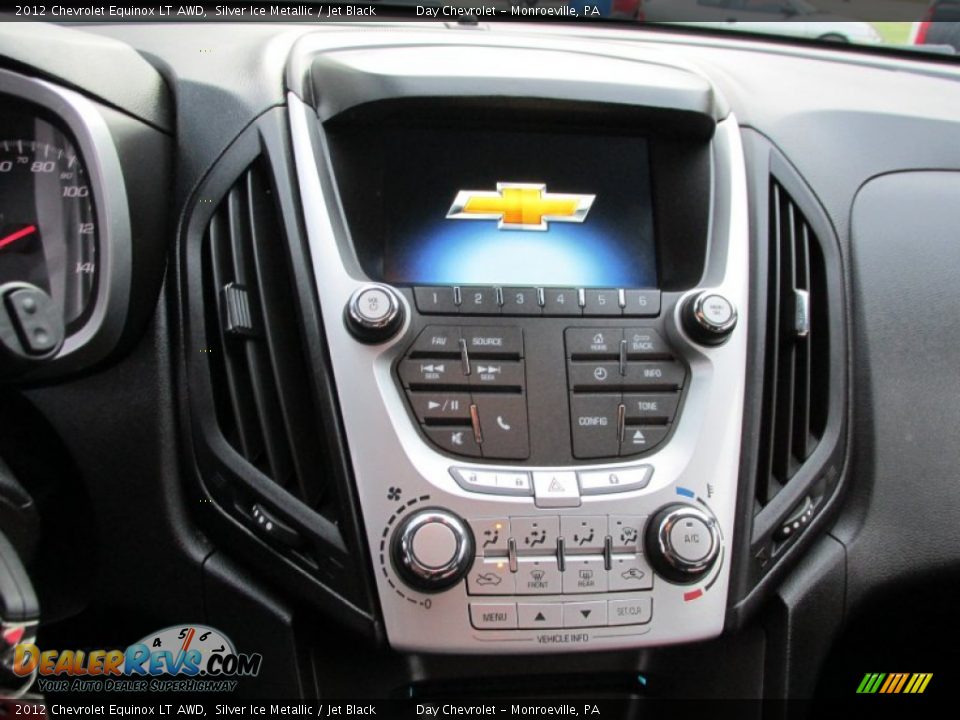 2012 Chevrolet Equinox LT AWD Silver Ice Metallic / Jet Black Photo #15