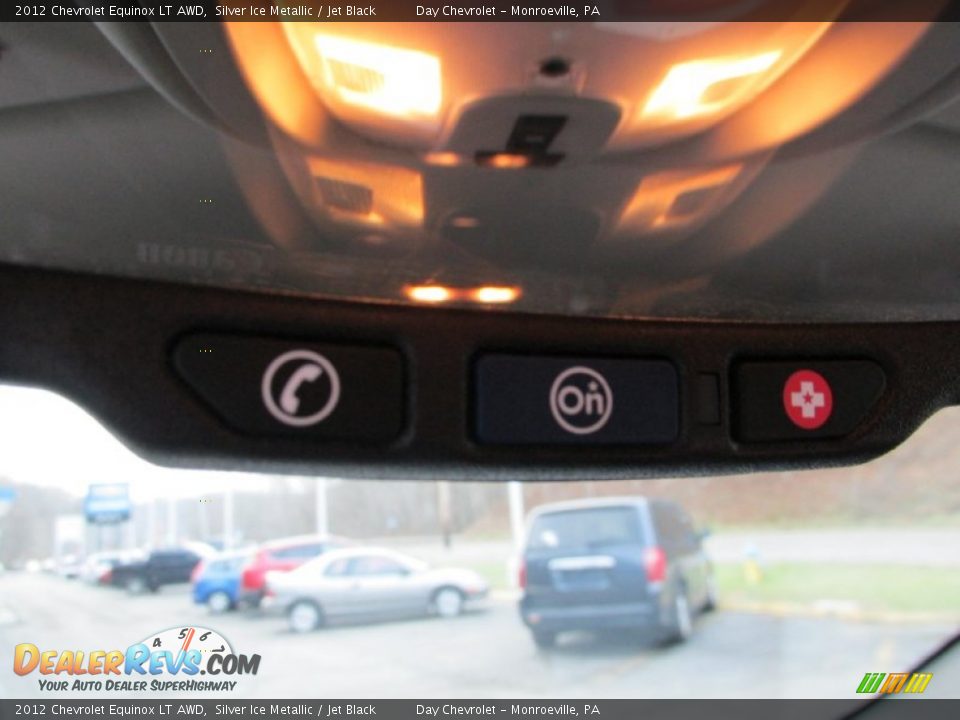 2012 Chevrolet Equinox LT AWD Silver Ice Metallic / Jet Black Photo #17