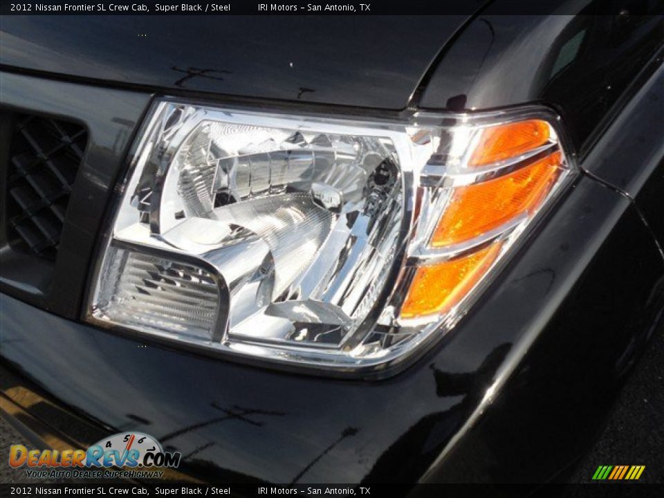 2012 Nissan Frontier SL Crew Cab Super Black / Steel Photo #4