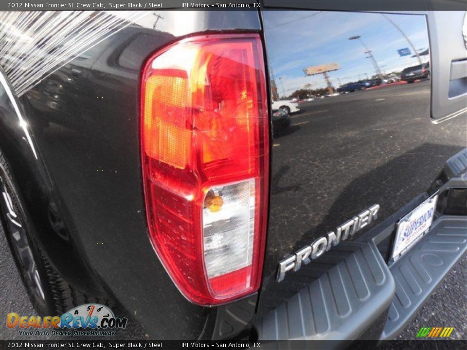 2012 Nissan Frontier SL Crew Cab Super Black / Steel Photo #9