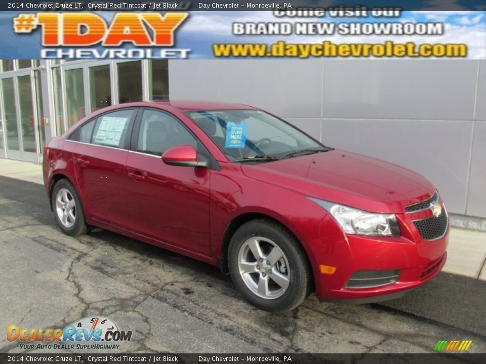 2014 Chevrolet Cruze LT Crystal Red Tintcoat / Jet Black Photo #1