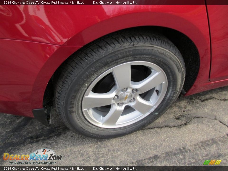 2014 Chevrolet Cruze LT Crystal Red Tintcoat / Jet Black Photo #3