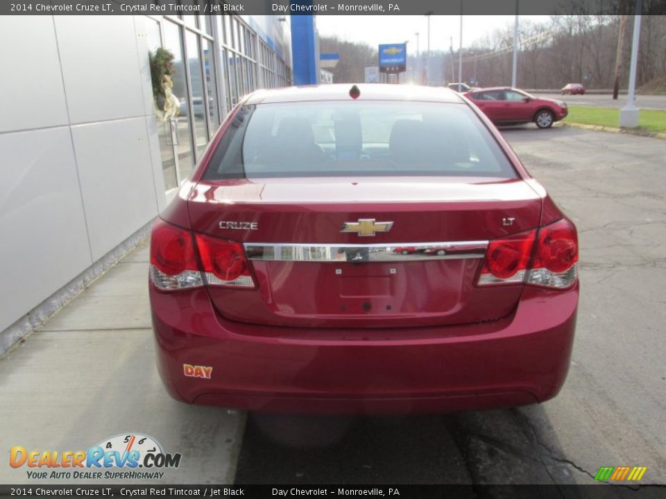 2014 Chevrolet Cruze LT Crystal Red Tintcoat / Jet Black Photo #5