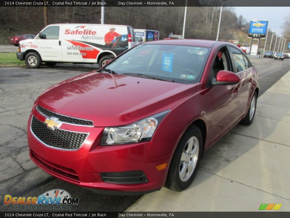 2014 Chevrolet Cruze LT Crystal Red Tintcoat / Jet Black Photo #7