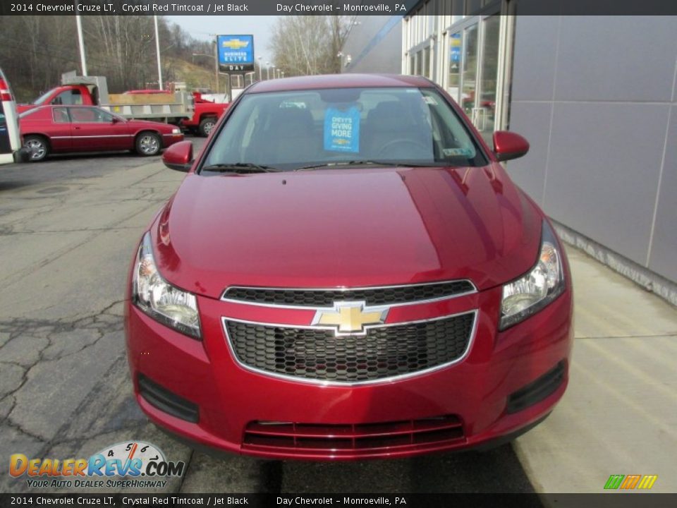 2014 Chevrolet Cruze LT Crystal Red Tintcoat / Jet Black Photo #8